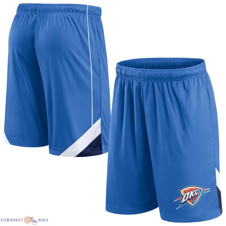 Men's Oklahoma City Thunder Fanatics Blue Slice Shorts