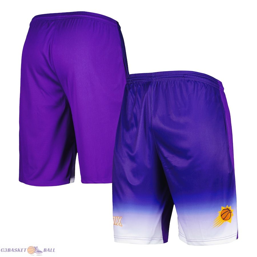 Men's Phoenix Suns Fanatics Purple Fadeaway Shorts