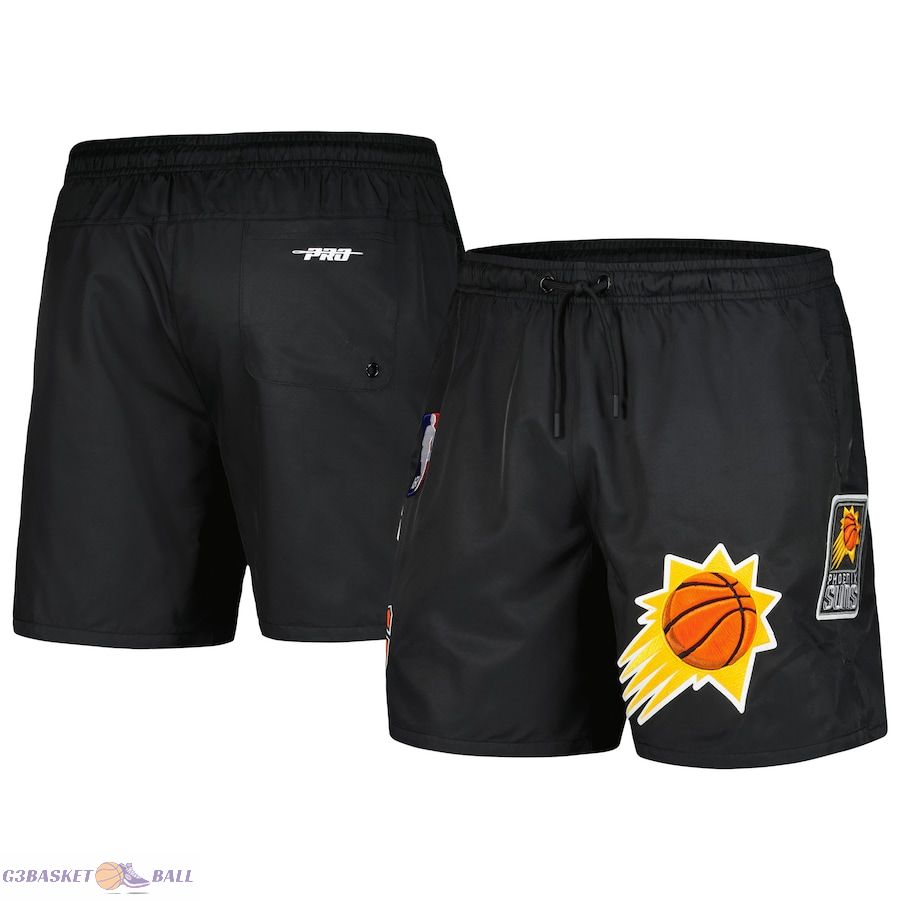 Men's Phoenix Suns Pro Standard Black Classics Woven Shorts