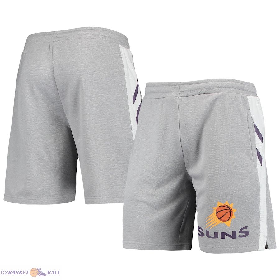 Men's Phoenix Suns Concepts Sport Gray Stature Shorts Men's Phoenix Suns Concepts Sport Gray Stature Shorts