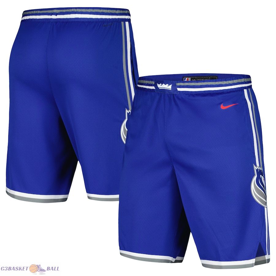 Men's Sacramento Kings Blue 2023/24 City Edition Swingman Shorts