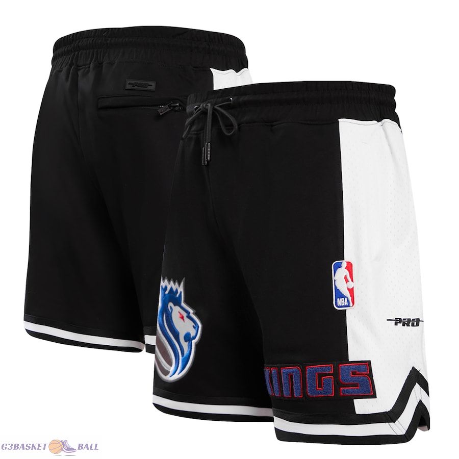 Men's Sacramento Kings Pro Standard Black 2023/24 City Edition DK Shorts
