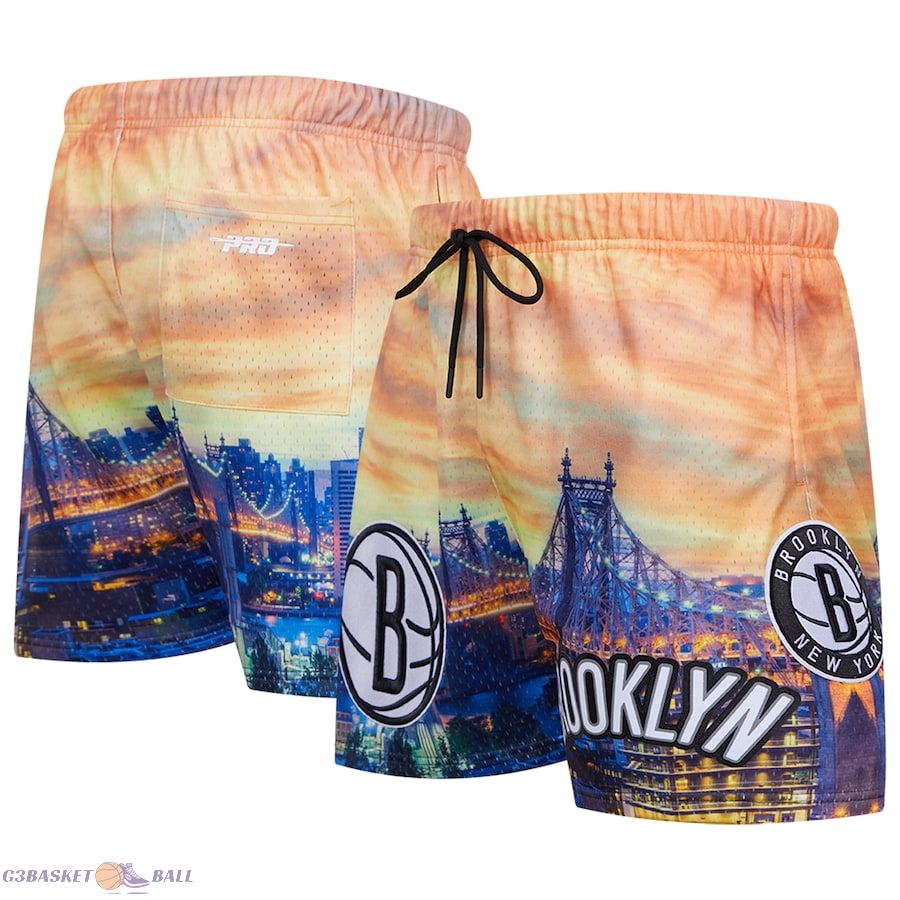 Men's Brooklyn Nets Pro Standard Cityscape Shorts
