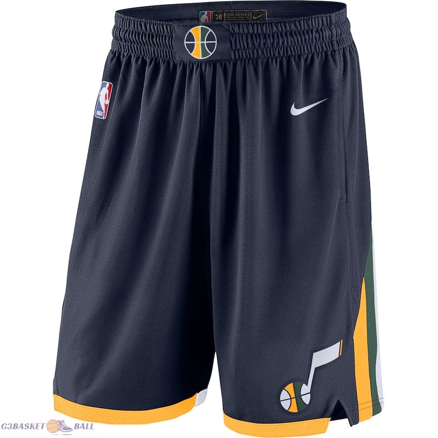Men's Utah Jazz Navy 2019/20 Icon Edition Swingman Shorts Men's Utah Jazz Navy 2019/20 Icon Edition Swingman Shorts