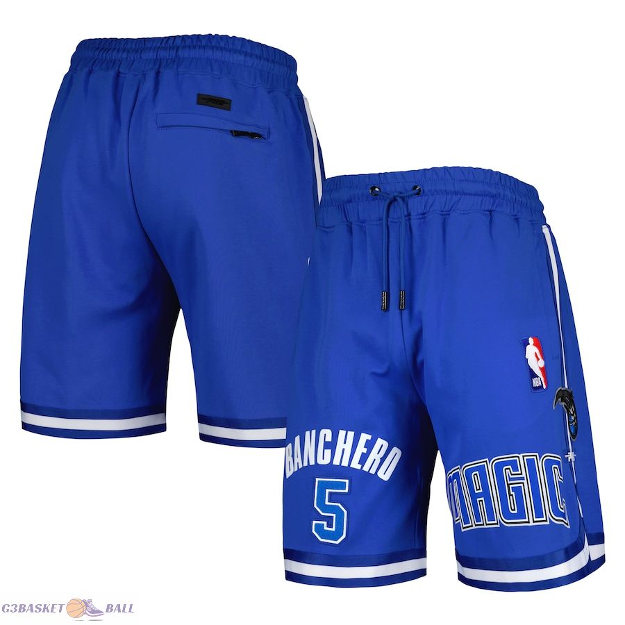 Men's Orlando Magic Paolo Banchero Pro Standard Royal Player Replica Shorts