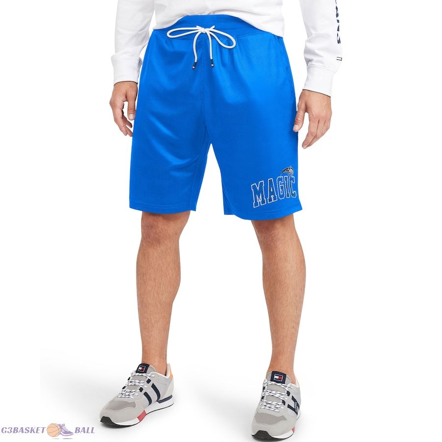 Men's Orlando Magic Tommy Jeans Blue Mike Mesh Basketball Shorts