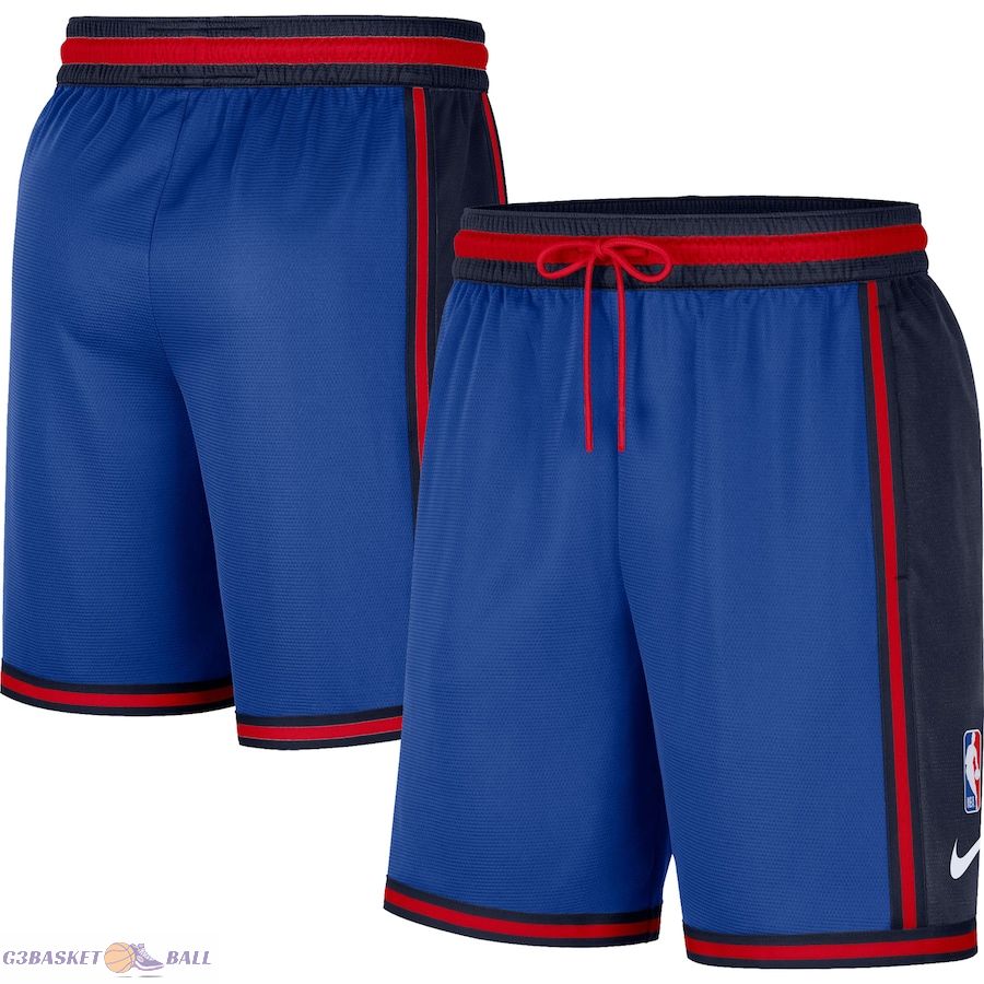 Men's Philadelphia 76ers Royal Pre-Game Performance Shorts