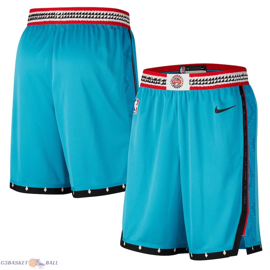 Men's Phoenix Suns Turquoise 2022/23 City Edition Swingman Shorts