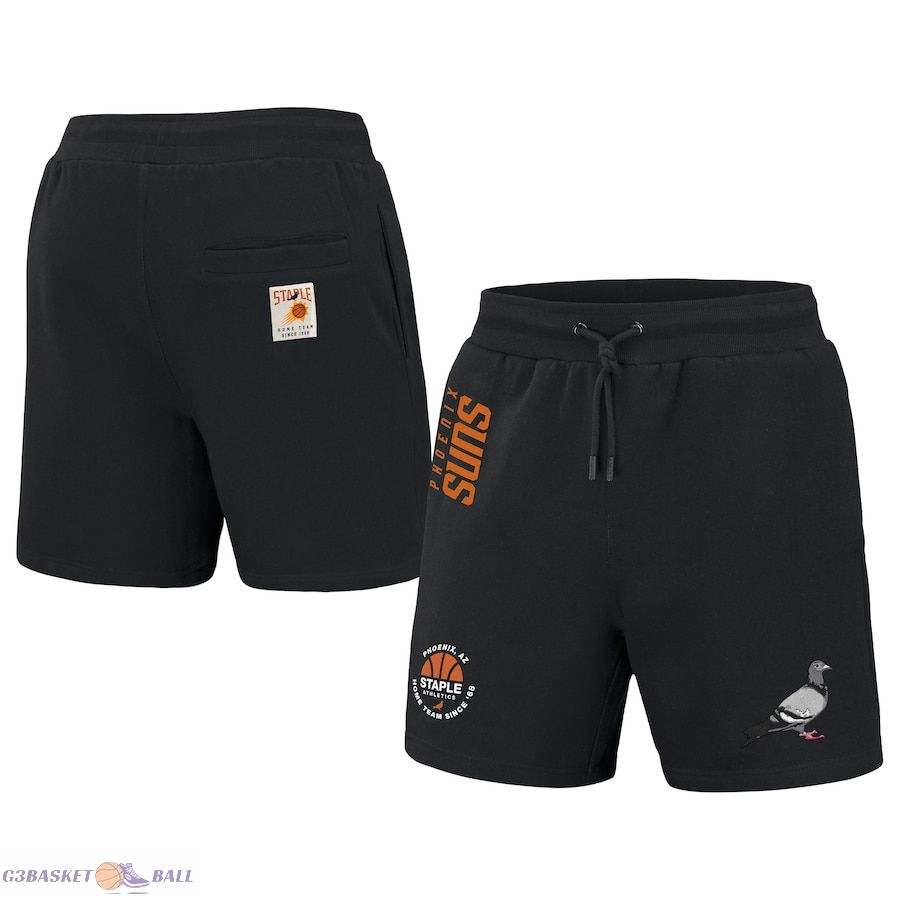 Men's Phoenix Suns NBA x Staple Black Home Team Shorts