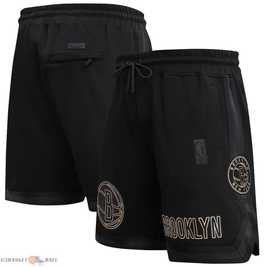 Men's Brooklyn Nets Pro Standard Black Shorts