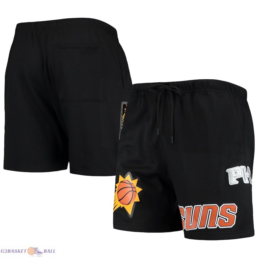 Men's Phoenix Suns Pro Standard Black Mesh Capsule Shorts