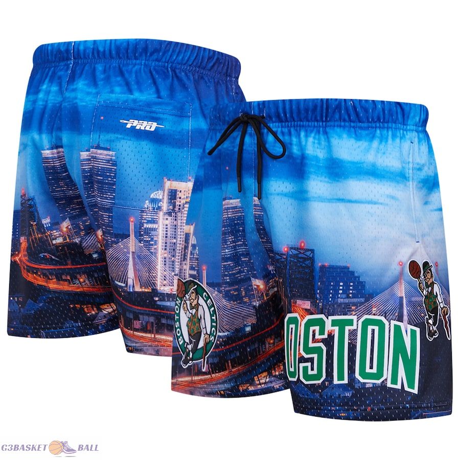 Men's Boston Celtics Pro Standard Cityscape Shorts