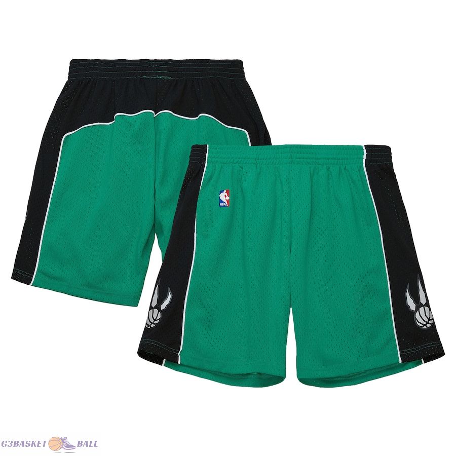 Men's Toronto Raptors Mitchell & Ness Green 2007-08 Hardwood Classics Alternate Replica Shorts