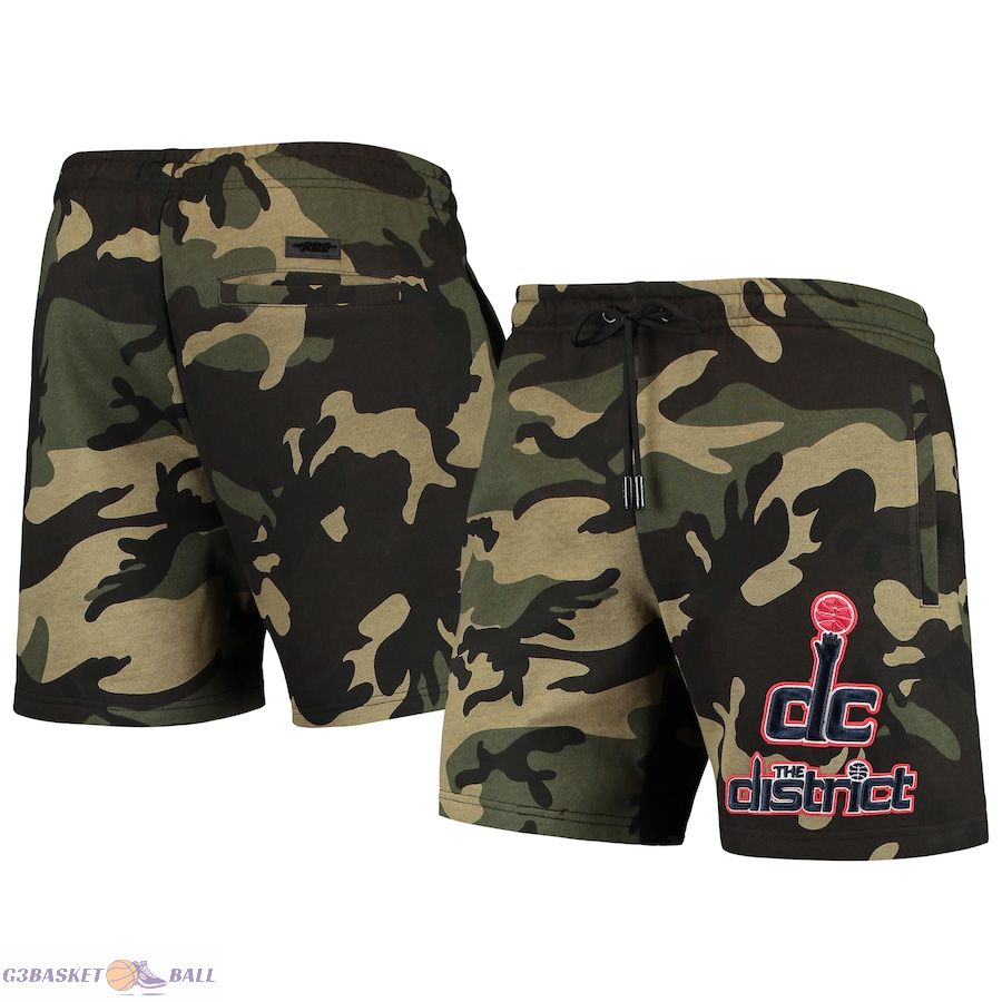 Men's Washington Wizards Pro Standard Camo Team Shorts